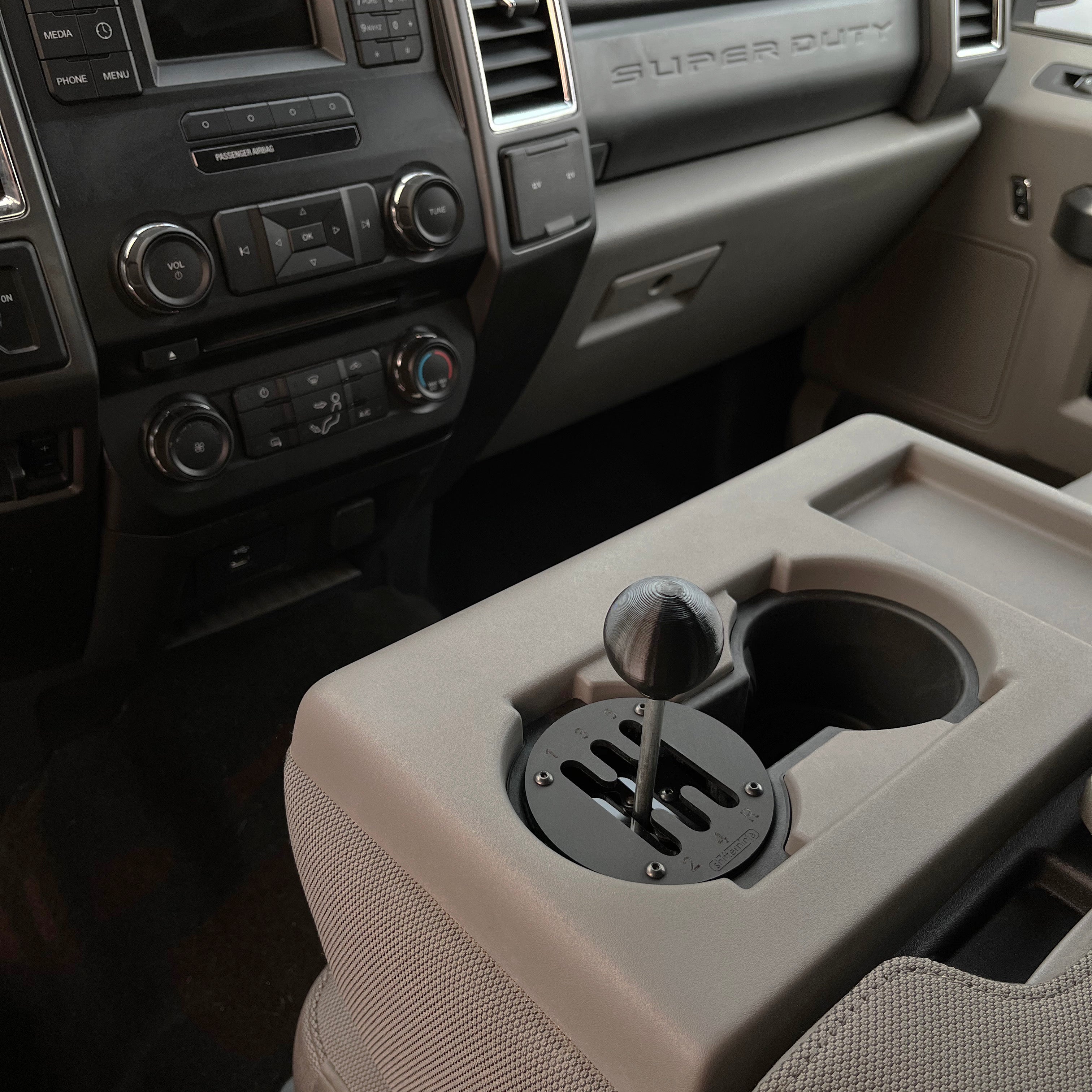 Ford F250 Cup Holder Shifter